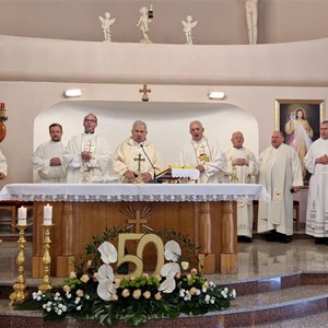 Preč. Ivan Topolnjak proslavio zlatnu misu u Savskom gaju